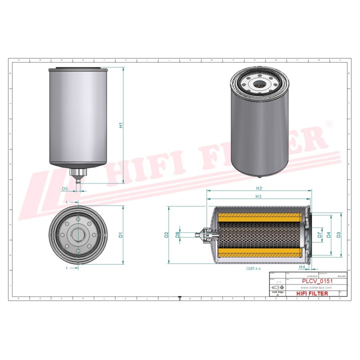 FUEL WATER SEPARATOR FILTER