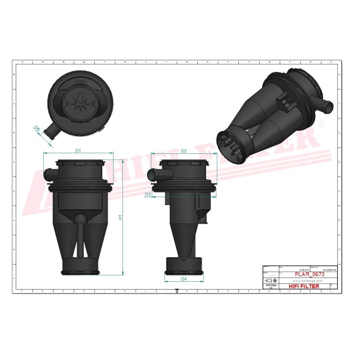 ENGINE BREATHER FILTER