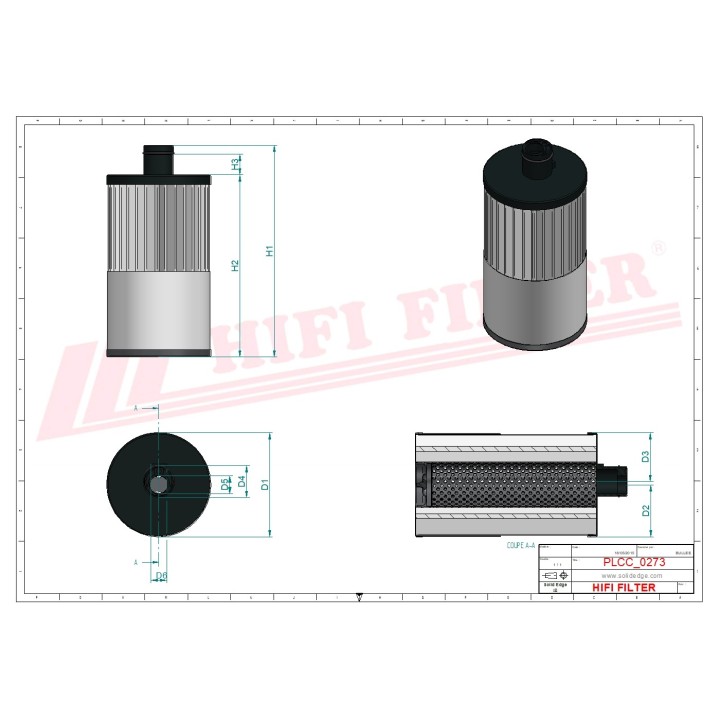FUEL WATER SEPARATOR FILTER