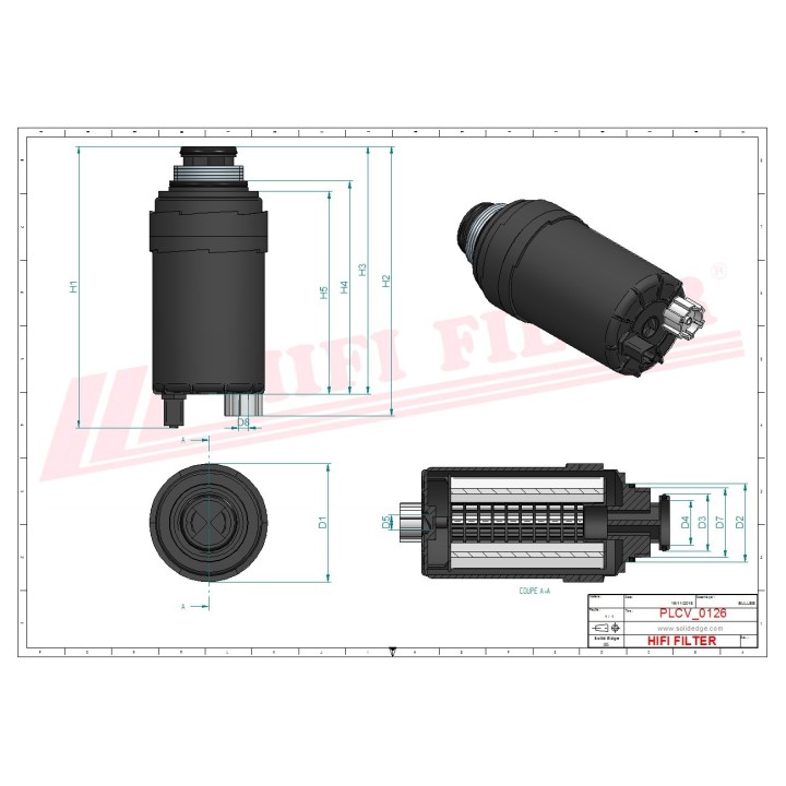 FUEL WATER SEPARATOR FILTER