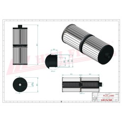 FUEL WATER SEPARATOR FILTER