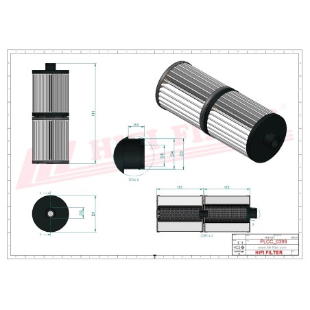 FUEL WATER SEPARATOR FILTER