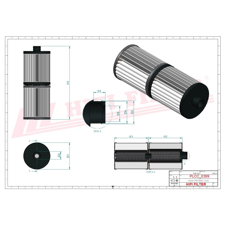 FUEL WATER SEPARATOR FILTER
