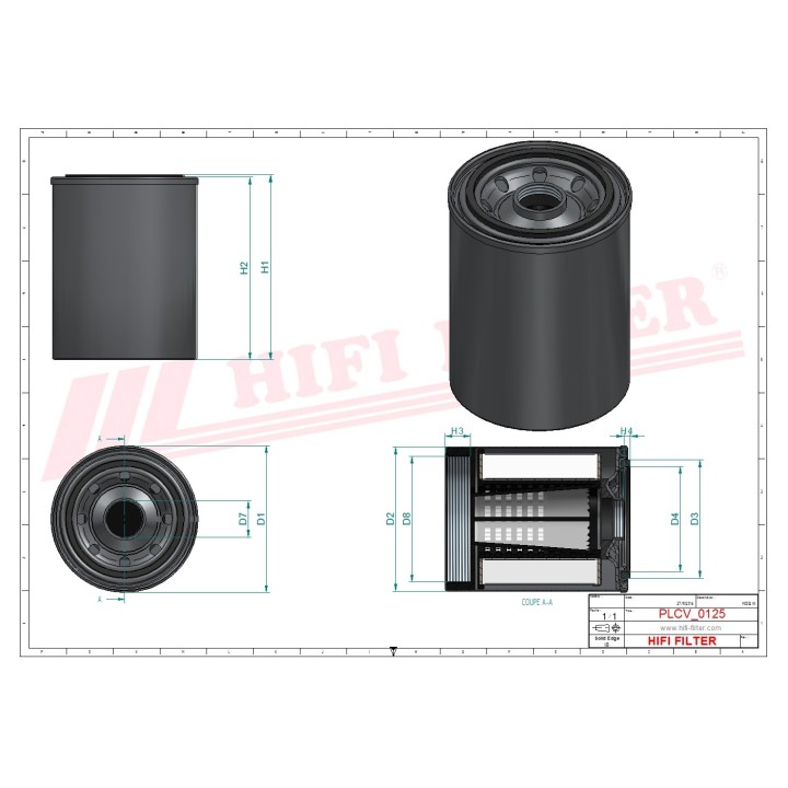 FUEL WATER SEPARATOR FILTER