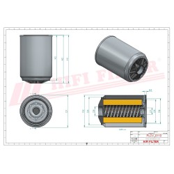 FUEL WATER SEPARATOR FILTER
