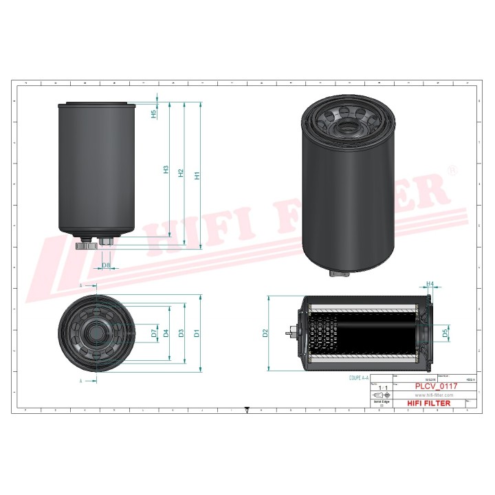 FUEL WATER SEPARATOR FILTER