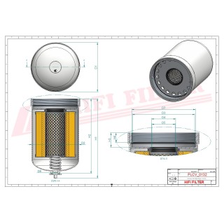 FUEL WATER SEPARATOR FILTER