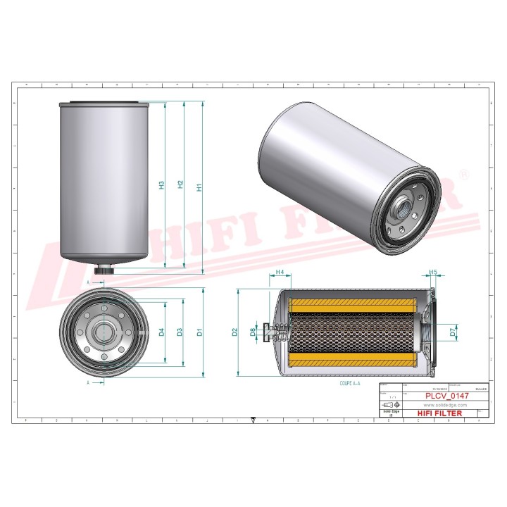 FUEL WATER SEPARATOR FILTER