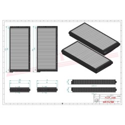 CABIN FILTER KIT