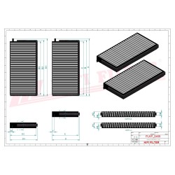 CABIN FILTER KIT
