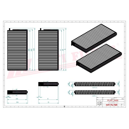 CABIN FILTER KIT