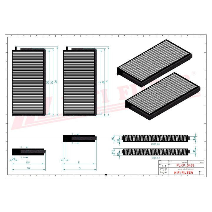 CABIN FILTER KIT