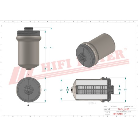 FUEL WATER SEPARATOR FILTER
