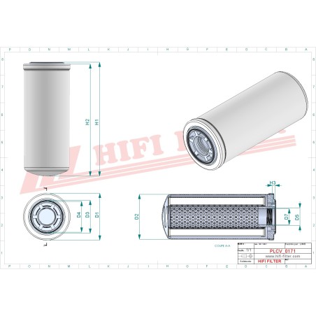 FUEL WATER SEPARATOR FILTER