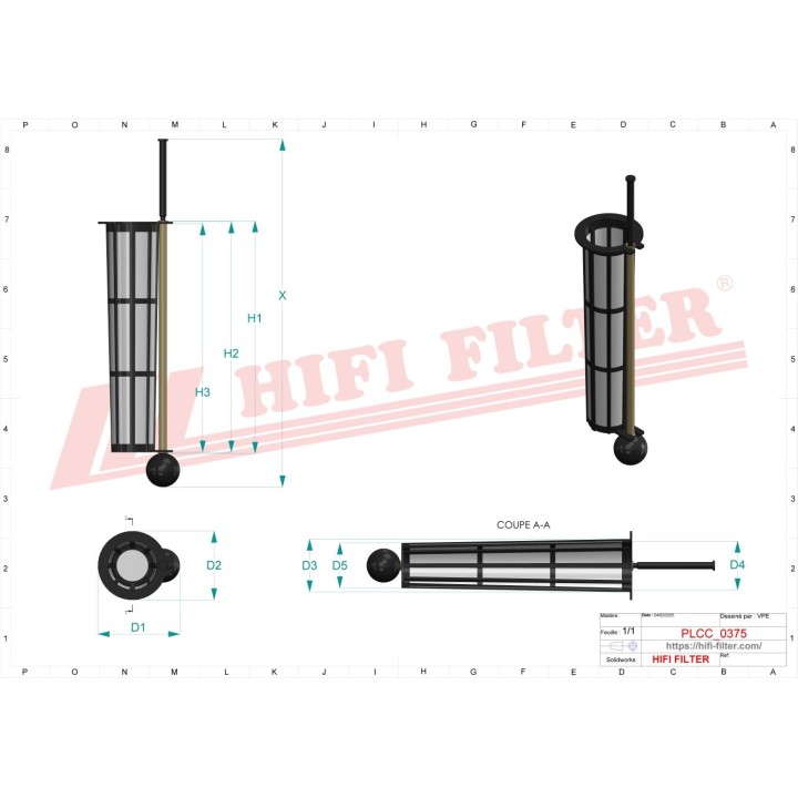 SIEVE FILLING FILTER
